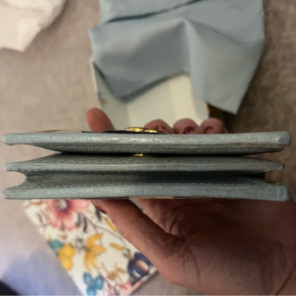 Gucci Floral Marmont Full Inclusion Canvas Wallet with Gold Logo - Picture 4 of 7